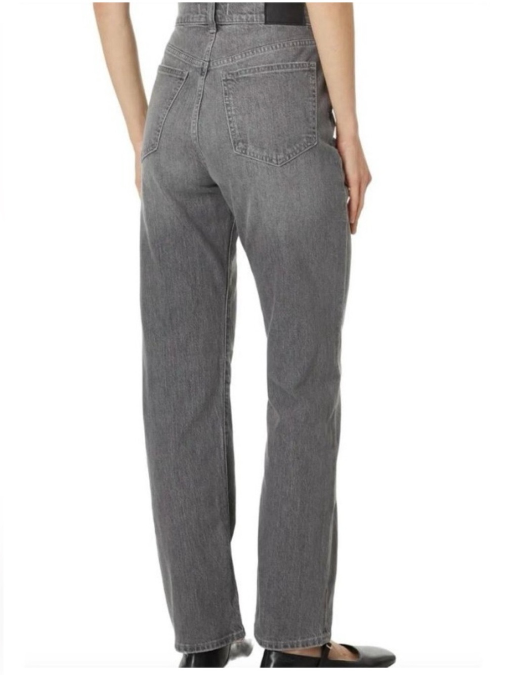 Madewell 90s Straight Leg Gray High Rise Jeans 29T